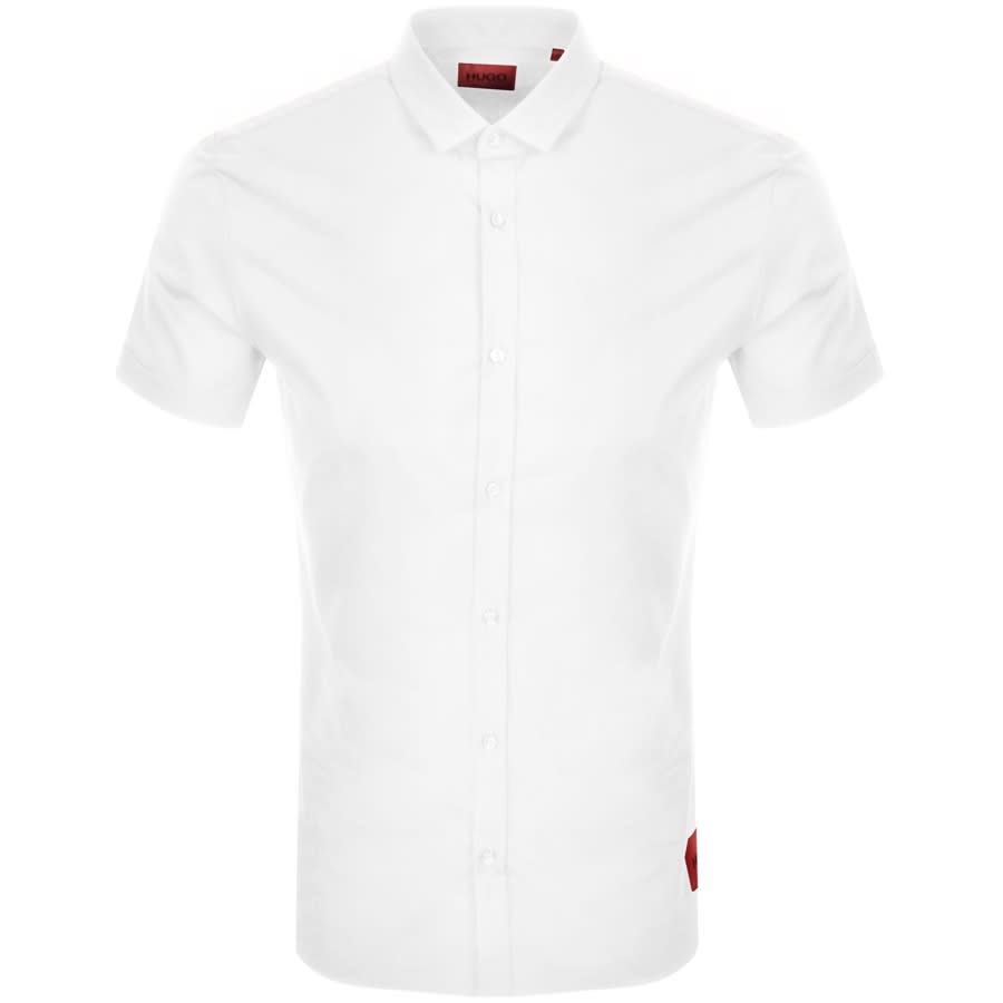 Alternative Image for ProductHUGO Empson Short Sleeve Shirt White1